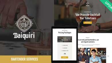 Photo of [Download-S2] Daiquiri v1.1 - Bartender Services & Catering Theme