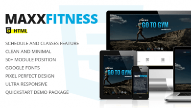 Photo of [Download-S2] Maxx Fitness v3.0 - Responsive HTML Template