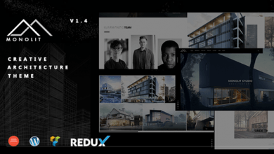 Photo of [Download-S2] Monolit v1.4 – Responsive Architecture WordPress Theme