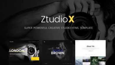 Photo of [Download-S2] Ztudio X - Creative Studio Photography HTML Template