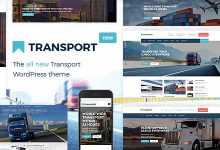 Photo of [Download-S2] Transport v3.1.5 - WP Transportation & Logistic Theme
