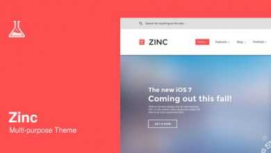 Photo of [Download-S2] Zinc v2.5 - Multi-purpose WordPress Theme