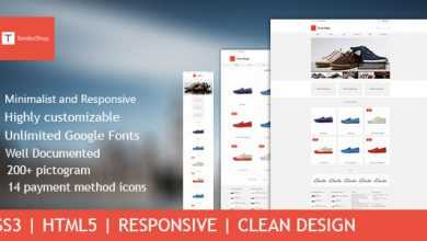 Photo of [Download-S2] TenderShop - Minimal Responsive eCommerce Template