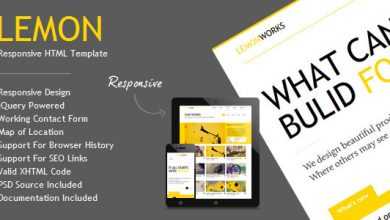 Photo of [Download-S2] Lemon v1.5 - Responsive Portfolio Template
