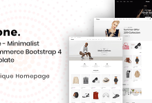 Photo of [Download-S2] Flone - Minimalist eCommerce Bootstrap 4 Template