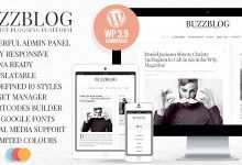Photo of [Download-S2] BuzzBlog - v1.7 Clean & Personal WordPress Blog Theme