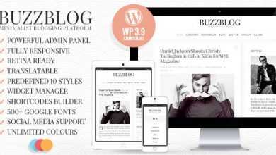 Photo of [Download-S2] BuzzBlog - v1.7 Clean & Personal WordPress Blog Theme