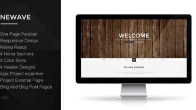 Photo of [Download-S2] Newave - Themeforest Responsive One Page Parallax Template