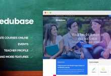 Photo of [Download-S2] Edubase v1.4.2 - Course, Learning, Event WordPress Theme