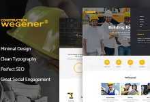 Photo of [Download-S2] Wegener v1.1 - Construction & Engineering WordPress Theme
