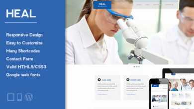 Photo of [Download-S2] HEAL - Themeforest Responsive Medical WordPress Theme