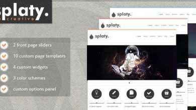 Photo of [Download-S2] splaty | Themeforest Portfolio-Blog WordPress Theme