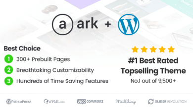 Photo of [Download-S2] The Ark v1.40.0 - Multi-Purpose WordPress Theme