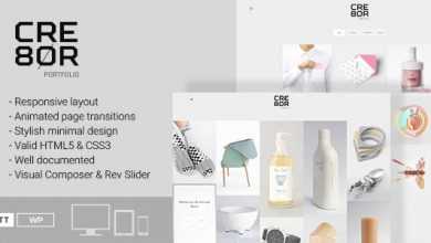 Photo of [Download-S2] Cre8or - A Minimal Portfolio WordPress Theme