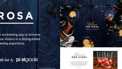 Photo of [Download-S2] ROSA v2.1.5 - An Exquisite Restaurant WordPress Theme