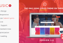 Photo of [Download-S2] Muusico v2.9.3.1 - Song Lyrics WordPress Theme