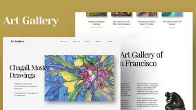 Photo of [Download-S2] Arte v1.1.3 - Art Gallery WordPress Theme