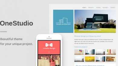 Photo of [Download-S2] OneStudio v3.1.0 - A Unique Responsive WordPress Theme
