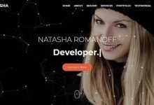 Photo of [Download-S2] Natasha v1.0 - One Page Portfolio HTML Template