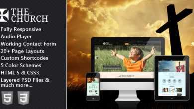 Photo of [Download-S2] The Church - Themeforest Responsive Site Template