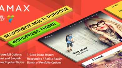 Photo of [Download-S2] Amax v1.1.1 - Responsive Multi-Purpose WordPress Theme