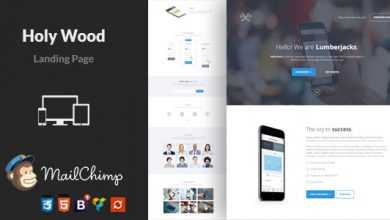 Photo of [Download-S2] Holy Wood - Multipurpose WordPress Landing Page