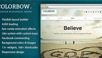 Photo of [Download-S2] Colorbow - Themeforest Onepage Creative Portfolio Theme