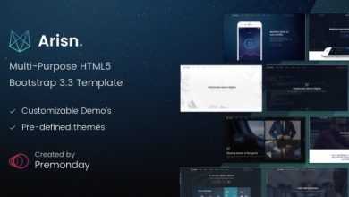 Photo of [Download-S2] Arisn - Multipurpose HTML5 Template