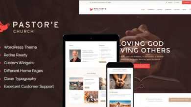 Photo of [Download-S2] Pastor'e v1.4 - Church, Religion & Charity WordPress Theme