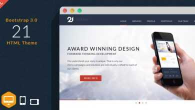Photo of [Download-S2] 21 - Corporate & Business HTML Theme
