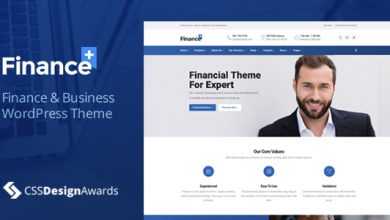 Photo of [Download-S2] FinancePlus v1.4 - Finance & Business WordPress Theme