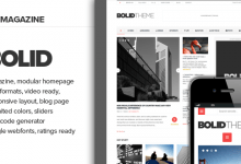 Photo of [Download-S2] Bolid - Responsive News, Themeforest Magazine WP