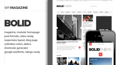 Photo of [Download-S2] Bolid - Responsive News, Themeforest Magazine WP