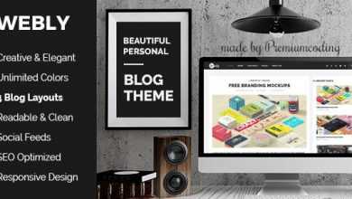 Photo of [Download-S2] Webly v1.4 - WordPress Blog Theme