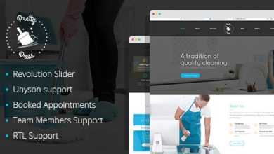Photo of [Download-S2] PrettyPress v1.0 - Cleaning Service WordPress Theme