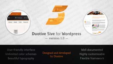 Photo of [Download-S2] Duotive 5ive for WordPress Themeforest Template