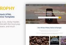 Photo of [Download-S2] Microphy - HTML Responsive Template for Stock Photo