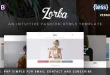 Photo of [Download-S2] Zorka v1.3 - An Intuitive Fashion HTML5 Template