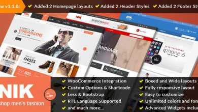 Photo of [Download-S2] Nik v1.2.0 - Responsive WooCommerce WordPress Theme