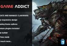 Photo of [Download-S2] Game Addict - Themeforest Clan War Gaming Theme