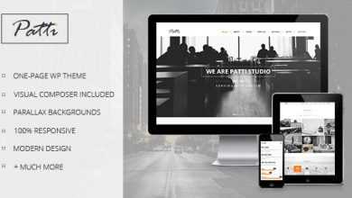 Photo of [Download-S2] Patti v2.5 - Parallax One Page WordPress Theme