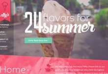 Photo of [Download-S2] Elly's Ice Cream - Creativemarket HTML Template