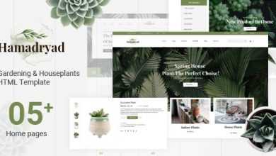 Photo of [Download-S2] Hamadryad v1.0.0 - Gardening & Houseplants HTML Template