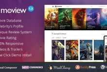 Photo of [Download-S2] Moview v2.0 - Responsive Film/Video DB & Review Theme