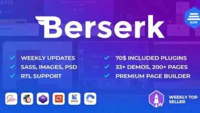 Photo of [Download-S2] Berserk v1.8.9 - Multipurpose & Commerce Template with Page Builder