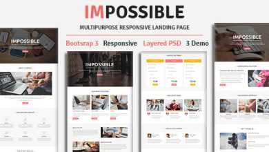 Photo of [Download-S2] IMPOSSIBLE - Multipurpose Responsive HTML Landing Page