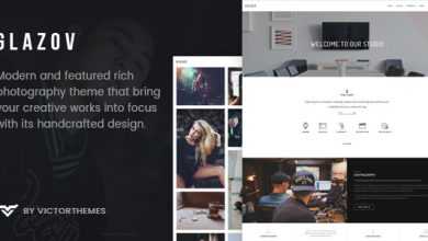 Photo of [Download-S2] Glazov v1.2 - Photography WordPress Theme