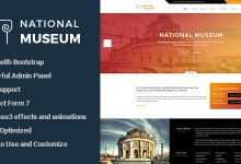 Photo of [Download-S2] Museum v1.3 - Responsive WordPress Theme