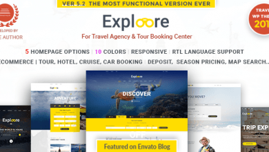 Photo of [Download-S2] EXPLOORE v5.2 - Tour Booking Travel WordPress Theme