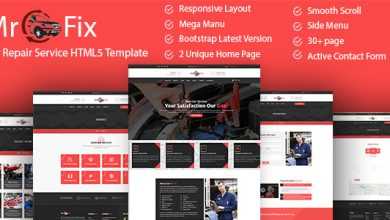 Photo of [Download-S2] Mr Fix - Car Repair Service HTML5 Template